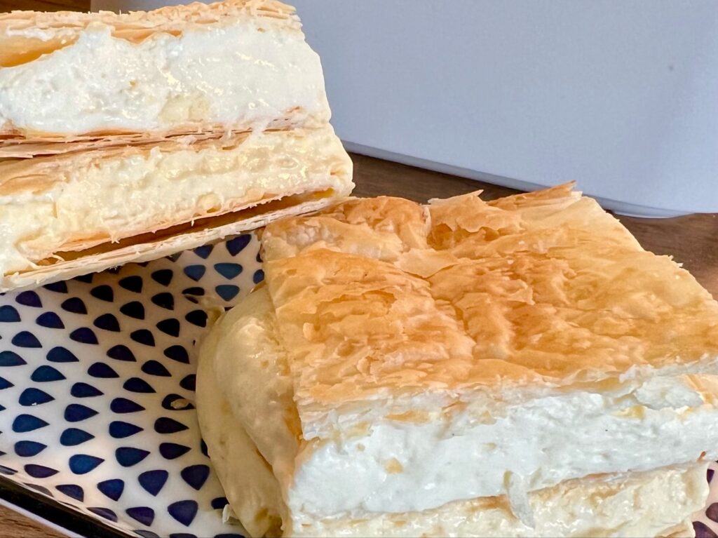 Meine Cremeschnitten mit Qimiq